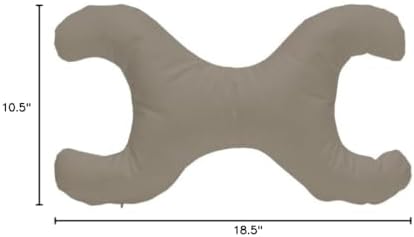 Save My Face!" La Petite Pillow (Grey (Cotton), 500 Thread Count 100% Cotton) - Image 5