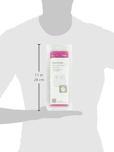 DMI Posture Corrector, Unisex, White, Criss-Cross Foam Bands, Extra Large, 46" to 48" Chest Size - Image 4