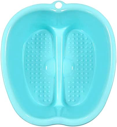 Ownest Extra Large Foot Bath Basin, Health Foot Soaking Bath Basin for Soaking Feet & Peducure, Home SPA Massager Tub, SPA Tool for Women and Men, Blue, 1 Count - Image 7