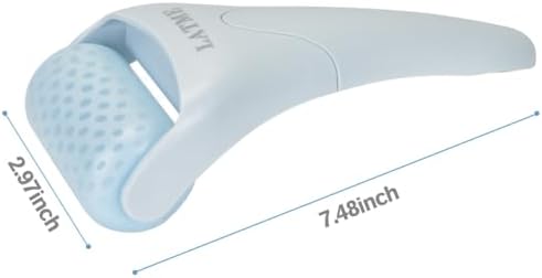 LATME Ice Roller for Face Eyes,Womens Gifts,Face Massager Roller Puffiness Migraine Pain Relief and Minor Injury (Smoggy Blue) - Image 7