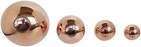 Pure Copper Ball, Energy, Meditation, Crytal Sphare Sphere, Grounding, Movement with Copper Orb - 2 pcs of 1.1 Inch - Image 2