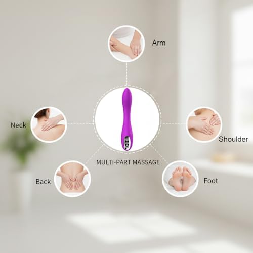 Handheld Electric Cordless Massager Tool with 7 Modes, Rechargeable AN4GDF6 - Image 6