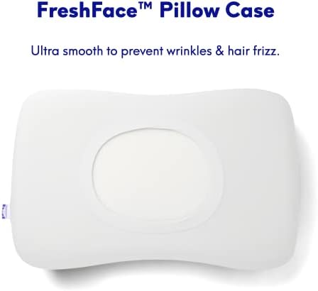 C CUSHION LAB Deep Sleep Pillow, Patented Ergonomic Contour Design for Side & Back Sleepers, Orthopedic Cervical Shape Gently Cradles Head & Provides Neck Support & Shoulder Pain Relief - Calm Grey - Image 6
