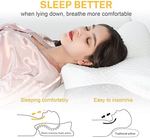 Cervical Neck Pillow for Pain Relief, Butterfly Shape, 24x15 Inch - Image 6