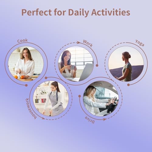 NLNYCT Posture Corrector for Women – 2-in-1 Back Brace with Shoulder Support, Adjustable Full Back Straightener for Upper & Lower Back Pain Relief, Hunchback, Scoliosis & Spine Alignment (Medium/Large) - Image 6