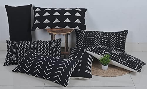 Trade Star 100% Cotton Pillow Covers Oblong Ethnic Sofa Decor Pillow Case Throw Pillow Case Decorative Rustic Cushion Case Farmhouse Authentic Tribal Accent Decor Cushion Cover for Bed (12x24 Inches) - Image 6