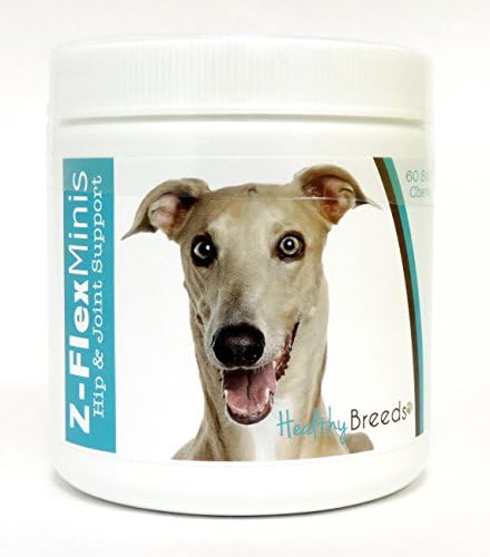 Healthy Breeds Italian Greyhound Z-Flex Minis Hip and Joint Support Soft Chews 60 Count by HealthyBreeds