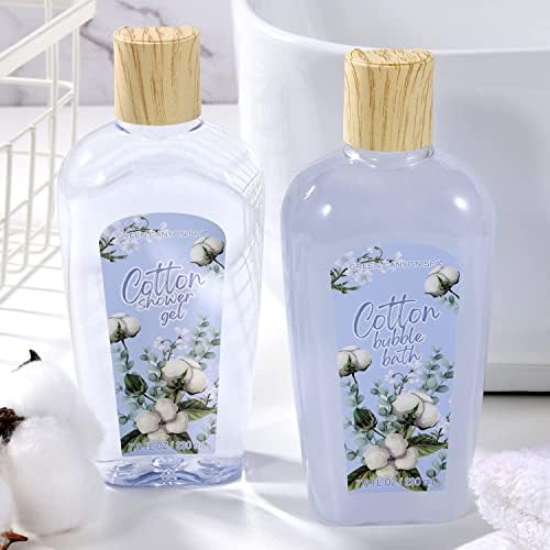 Spa Luxetique Cotton Gift Baskets for Women 10pc Spa Gift Sets - Image 2