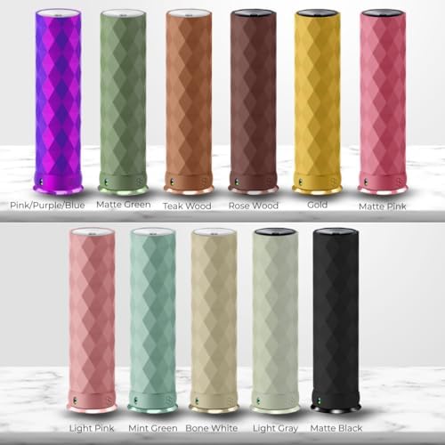 Waterless Essential Oil Hotel Scent Diffuser - Cold Air Diffuser - Covers 1000 sq. ft. - Waterless Diffuser for Home, Office & Hotel (Black + Light Pink Sleeve) (Black + Light Pink Sleeve) - Image 7