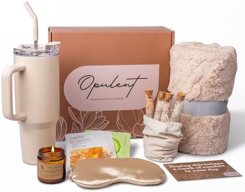 Opulent Self Care Spa Gift Box for Women - Thoughtful Get Well Gift by Opulent