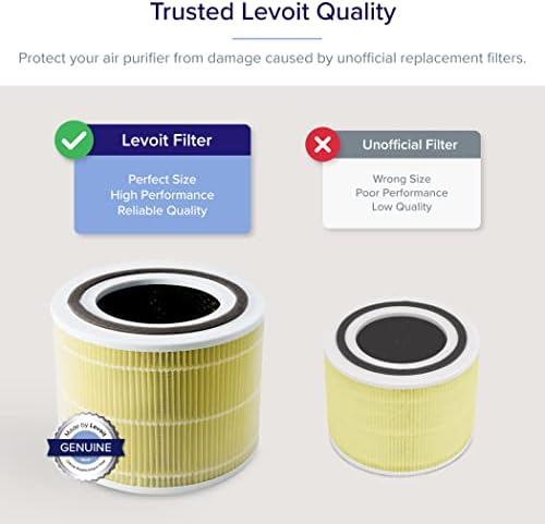 LEVOIT OasisMist 1000S (10L) Smart Humidifier for Home Large Room Bedroom & Core 300 Air Purifier Pet Allergy Replacement Filter - Image 6