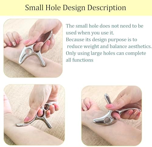 BYYDDIY Gua Sha Trigger Point Massage Tool & Muscle Scraper Tool -Thumb Protector,Deep Tissue Massage,Scraping Massage Tools (Ts) - Image 2