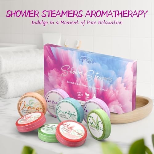 HFHO Shower Steamers Aromatherapy 8 Pack Natural Essential Oils Home Spa - Image 7