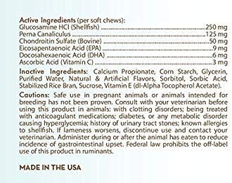 Healthy Breeds Dachshund Z-Flex Minis Hip and Joint Support Soft Chews 60 Count - Image 2