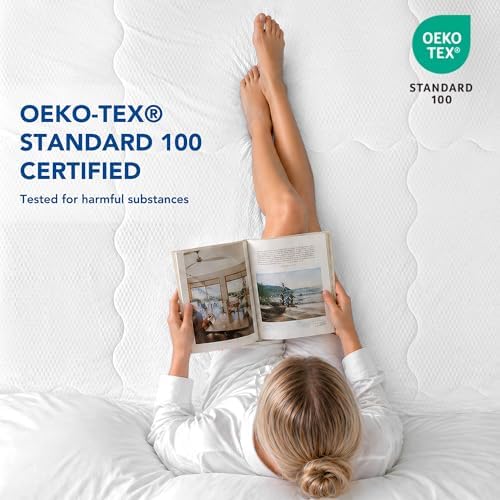 Deconovo Cooling Blanket Queen for Hot Sleepers, Lightweight Comforter - Image 7