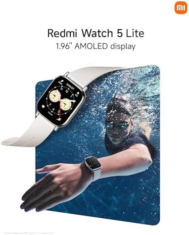 XIAOMI Redmi Watch 5 Lite Global 1.96" Amoled Up to 18 Days Battery GNSS Dual Mic 150+ Workout Modes 5ATM Water Resistance Heart Rate Sensor (Black) - Image 7