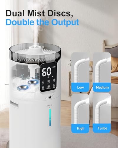 16L Cool Mist Humidifier Large Room Whole House & Commercial 1500 sq.ft - Image 6