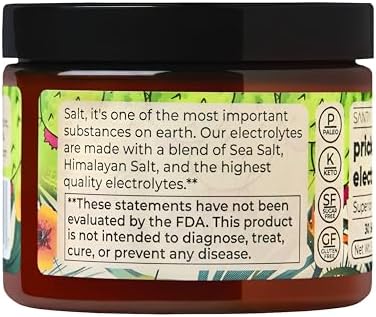 Santa Cruz Paleo Electrolyte Powder, Prickly Pear Flavor, Sugar Free Hydration Drink Mix with Himalayan Pink Salt, Sea Salt, Magnesium Glycinate, Potassium Chloride, Sweetened with Stevia, 30 Servings - Image 7