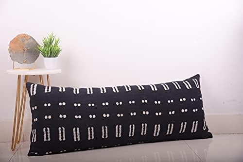 Trade Star Lumbar Spring Pillow Case Oblong Cooling Pillow Cover 100% Cotton Throw Pillow Cover Rustic Boho Accent Back Rest Cushion Cover Large Handloom Tribal Print Bedding Fall Decor Cushion Cover - Image 2