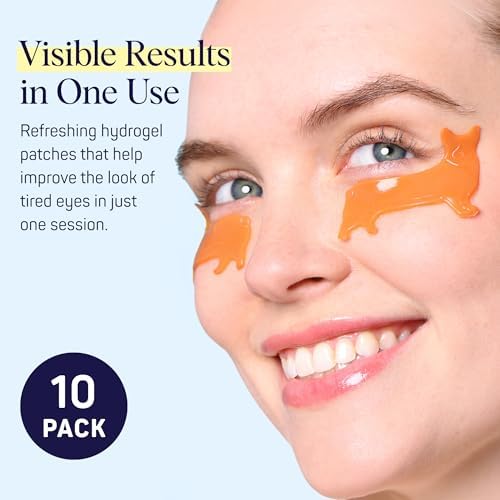 SpaLife Puppy Eyes Corgi Under Eye Patches for Dark Circles | Puppy Under Eye Patches for Puffy Eyes | Radiance Undereye Masks for Bags and Shadows | Pack of 10 Pairs (10 Undereye Treatments) - Image 4