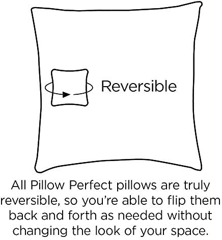 Pillow Perfect Outdoor/Indoor Wildwood Garden 18.5-inch Throw Pillow (Set of 2) - Image 3