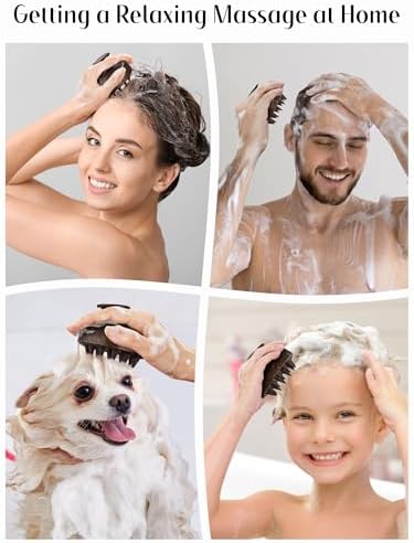 HEETA Scalp Massager Hair Growth Scrubber for Dandruff Removal Hair Care - Image 7