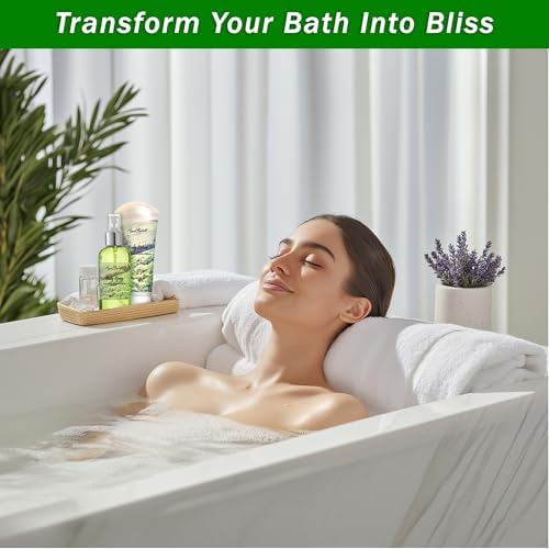 Aqua Elegante Premium Spa Gift Set For Women - Green Tea & Lemongrass - Image 7