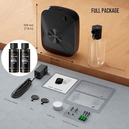 Airversa ANA Smart Waterless Diffuser Starter Kit for Room, Black - Image 6