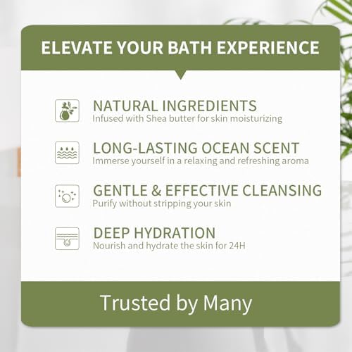 BODY & EARTH Ocean 11pc Spa Gift Baskets for Women Gifts for Her - Image 6