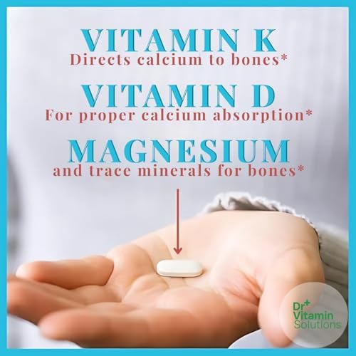 Bone Health Max - Advanced Calcium & Magnesium Supplement with Vitamin D3, Bromelain & Ipriflavone - 60 Tablets for Stronger Bones & Joint Support - Image 7