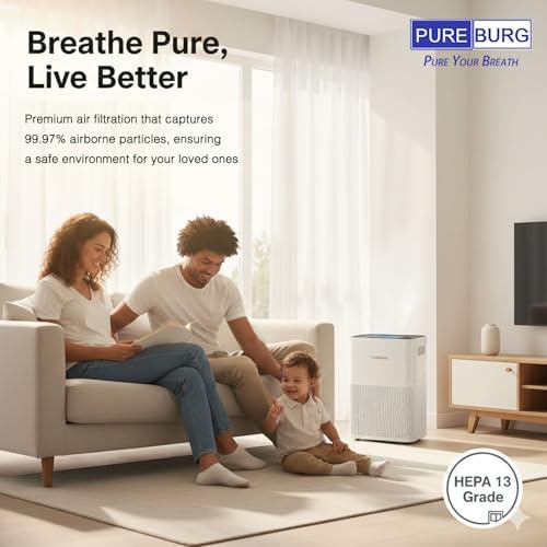 PUREBURG Replacement Filter Compatible with Levoit SPROUT Air Purifier LAP-B851S-WNA, H13 True HEPA and Activated Carbon Multi-Layer Filtration, Pack of 2 - Image 7