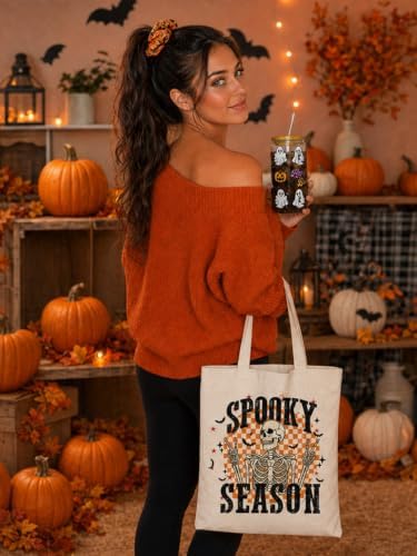 Halloween Gifts for Women Pumpkin Boo Basket with Ghost Cup Socks - Image 3