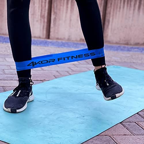 4KOR Fitness Resistance Loop Band Set, Perfect for Crossfit, Yoga, Physical Therapy, and Booty Building - Image 6