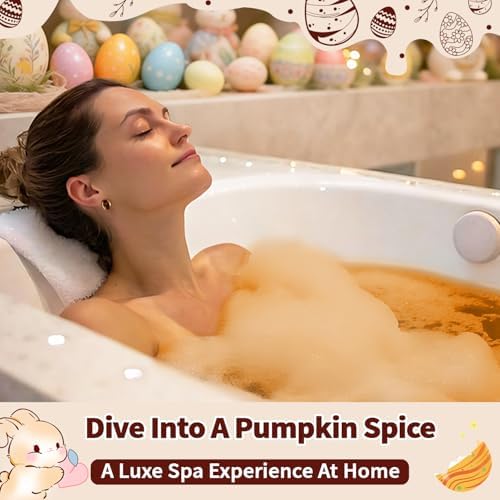 Halloween Bath Bombs Gifts for Women Men Pumpkin Spice Boo Basket Stuffers - Image 6