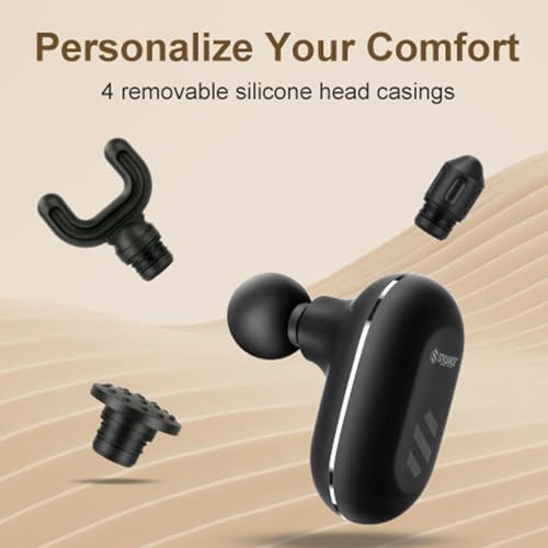 Neck Massage, Mini Massage Gun, Compact Sports Massager, Percussion Deep Tissues Muscle Massager, Portable Handheld Massager for Office, Home,Salon, Travel, Gift - Image 7
