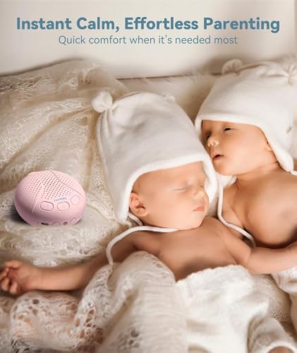 Sound Machine for Babies and Kids - Baby Sleep Soother, Pink - Image 7