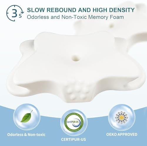 CHxxy Cervical Pillow for Neck Pain Relief, Memory Foam Pillows - Image 7