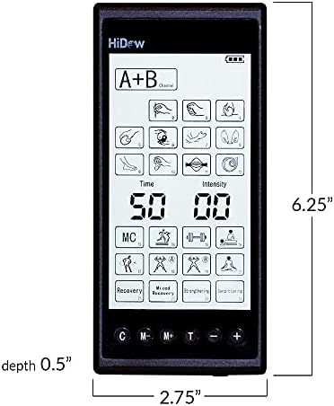 HiDow XPDS 4|24 TENS/EMS Unit, Optimal Pain Relief & Muscle Performance… - Image 4