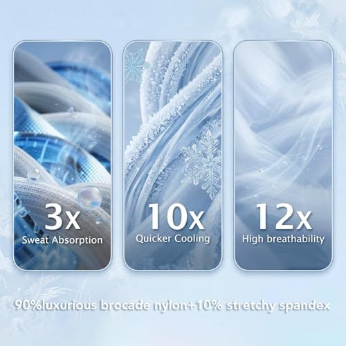 GOHERO Cooling Blanket 50"x70" Summer Cooling Blanket for Hot Sleepers - Image 6