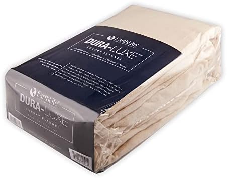 EARTHLITE DURA-Luxe Flannel Massage Table Sheet Set Durable, Soft, Luxurious Comfort, Double-Napped Top Sheet & Crescent Cover - Image 7