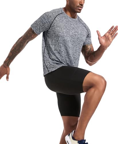Boyzn 1, 3, 5 or 7 Pack Men's Workout Running Shirts, Dry Fit Moisture Wicking T-Shirt, Gym Athletic Short Sleeve Tee Shirts - Image 6