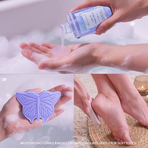 Gift Baskets for Women, 15pcs Lilac Jasmine Self Care Gifts for Women - Image 4