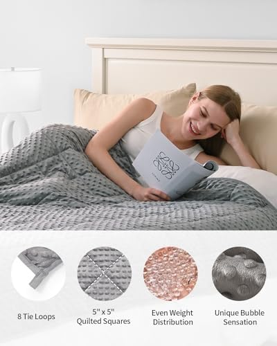 Mr. Sandman Weighted Blanket for Adults, King Size 15 lbs, 80 x 87 Inches - Image 7