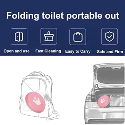 SunnySmile,Travel Potty,Car Potty for Toddler,Portable Toilet for Kids - Image 7