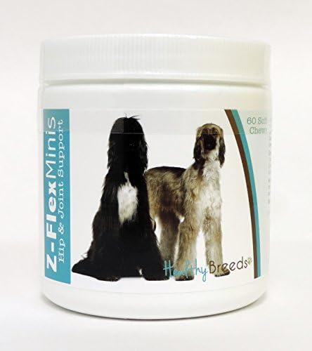 Healthy Breeds Afghan Hound Z-Flex Minis Hip and Joint Support Soft Chews 60 Count by HealthyBreeds