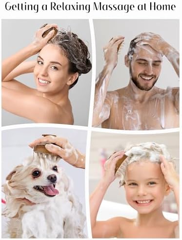 HEETA Scalp Massager Hair Growth Scrubber for Dandruff Removal Hair Care - Image 7