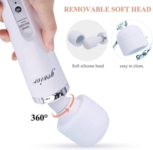 YEVIOR Wired Powerful Handheld Massager with Strong Vibration for Women - Image 2