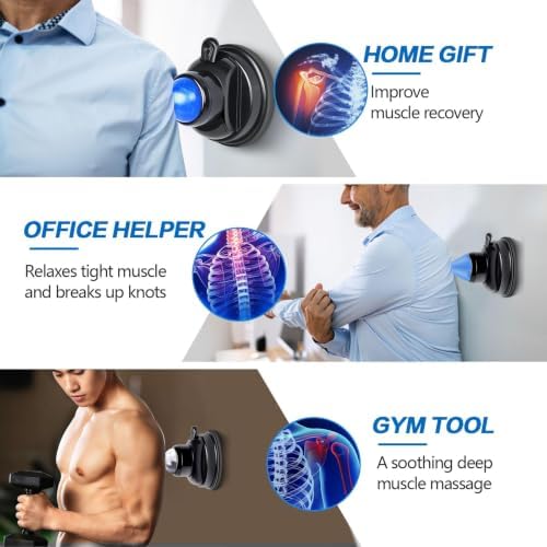 Mountable Massage Ball 3-in-1 Muscle Recovery Massager for Pain Relief - Image 7