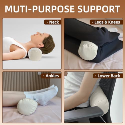 Adjustable Buckwheat Neck Pillow - Cervical Roll to Relieve Tension - Image 6