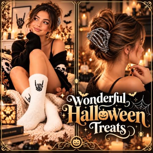 Boo Basket Stuffers for Women, Halloween Spooky Witchy Gifts for Teen Girls - Image 5